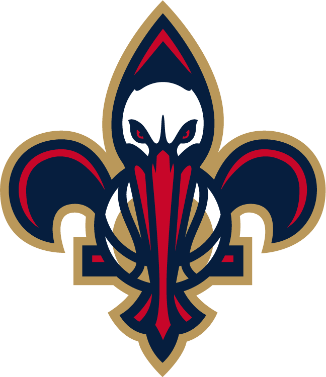 New Orleans Pelicans 2013-Pres Secondary Logo iron on transfers for clothing